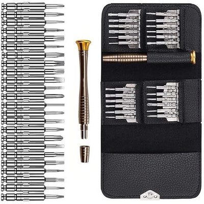 whinsy 25 in 1 Precision Screwdriver Set Multi Pocket Repair Tool Kit for /Mobile Phone Hand Tool Kit(25 Tools)