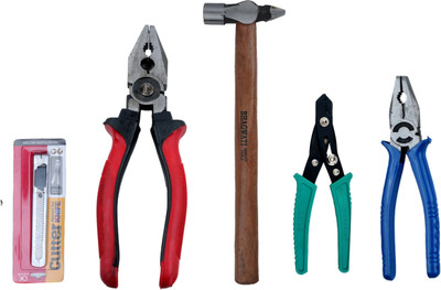 ALYRATOOLS Essential 5-Piece Hand Tool Set- Hand Tool Kit(5 Tools)