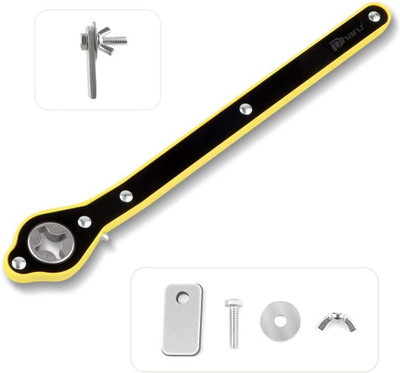 VARNIRAJ IMPORT & EXPORT Car Labor-Saving Jack Ratchet Wrench Alloy Steel Long Handle Scissor Jack Socket Set(Pack of 1)