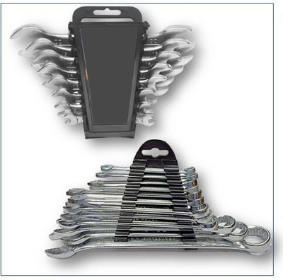 NBS NBS Combination Spanner (6MM to 22MM) and 8 Pieces Chabbi Set Hand Tool Kit(20 Tools)