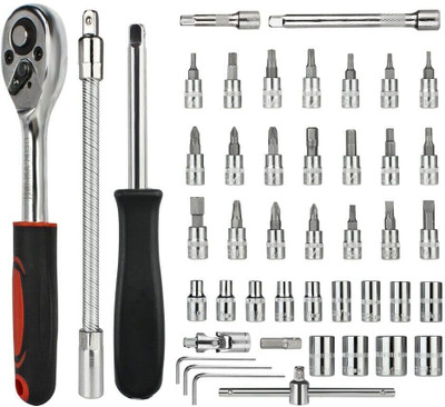 A1 Decor 46 in 1 Pcs Tool Kit & Screwdriver Multi Purpose Combination Tool Case Precision Hand Tool Kit(46 Tools)