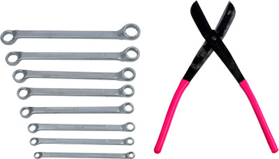 ALYRATOOLS 2-Piece Combination Spanner Set with Heavy-Duty Bolt Cutter Hand Tool Kit(2 Tools)