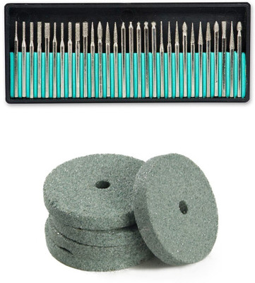 Digital Craft Grinding Wheel & 30Pc Diamond Burs Set Power & Hand Tool Kit(3 Tools)