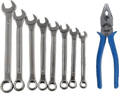 ALYRATOOLS 2-Piece Spanner and Plier Tool Set Hand Tool Kit(2 Tools)