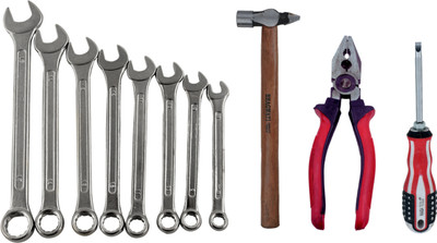 ALYRATOOLS 4 Pieces Heavy-Duty Home & Mechanic Hand Tool Kit Hand Tool Kit(4 Tools)
