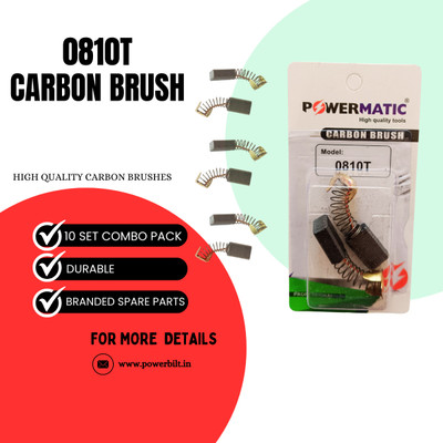 Powermatic 0810t carbon brush Power & Hand Tool Kit(10 Tools)