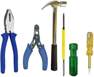 Mass Pro 5 Pcs Heavy Duty Hand Tool Kit Set Hand Tool Kit(5 Tools)