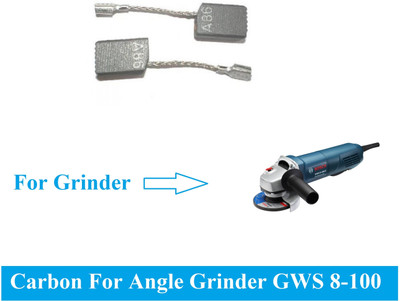 Sauran 2 set (4 pcs) Carbon For Angle Grinder GWS 8-100 Power & Hand Tool Kit(2 Tools)