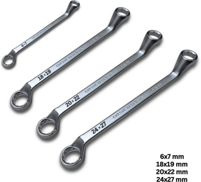 4MECH Deep Offset, Heavy Duty, Professional Quality Hand Tool Kit(4 Tools)
