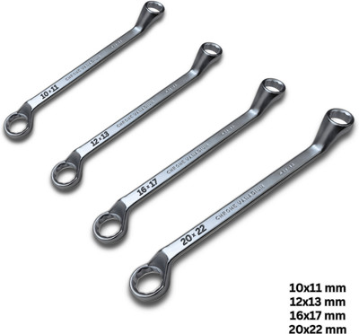 4MECH Deep Offset, Heavy Duty, Professional Quality Hand Tool Kit(4 Tools)