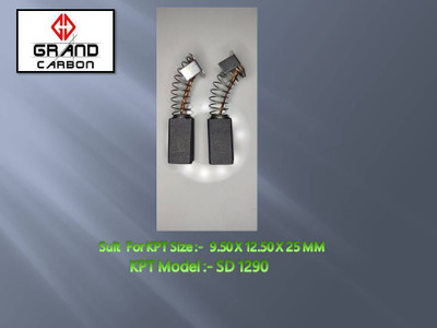 Black Duck Power Tools Carbon Brush Suit For KPT SD-1290 Power & Hand Tool Kit(2 Tools)