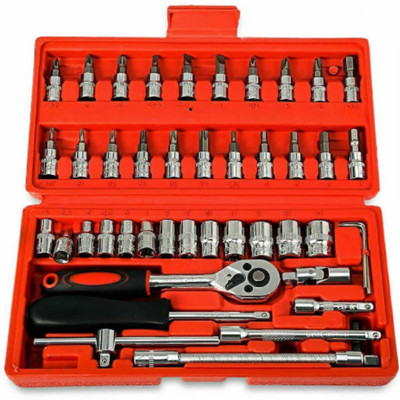 OWNEARTH 46-In-1 Tool Kit & Screwdriver Set Power & Hand Tool Kit(46 Tools)