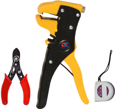 Digital Craft Automatic Wire Stripper,Tape 3Mtr,Wire Stripper Hand Tool Kit(3 Tools)