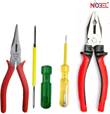 NOBEL Combination plier Hand Tool Kit(4 Tools)
