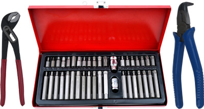 ALYRATOOLS 3-Piece Precision Bit Set with Joint and Cutting Pliers Hand Tool Kit(3 Tools)