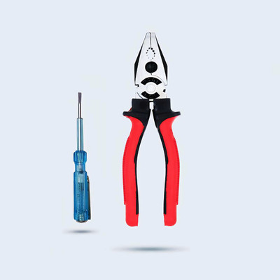 MODITEC 8 Inch Combination Plier with Line Tester Hand Tool Kit(2 Tools)