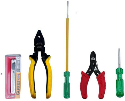 ALYRATOOLS 5-in-1 Multi-Purpose Hand Tool Kit (Pro Edition) Hand Tool Kit(5 Tools)