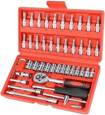 CANBITZ (46 in 1) Tool Kit & Screwdriver and Socket Set Multi Purpose Hand Tool Kit(46 Tools)