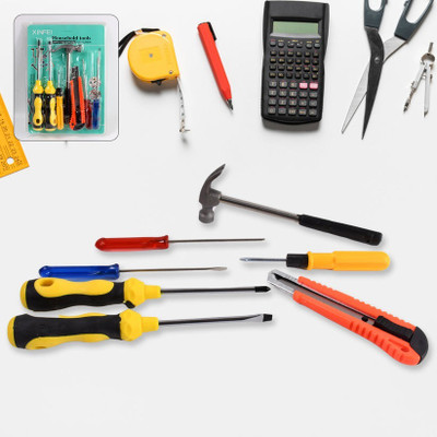 Oblivion 7-Piece Hand Tool Kit with Magnetic Wristband for Screws, Bolts & Drill Bits Hand Tool Kit(7 Tools)