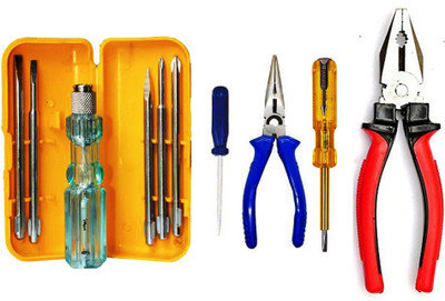DHATRI TOOLS Hand Tool Kit(9 Tools)