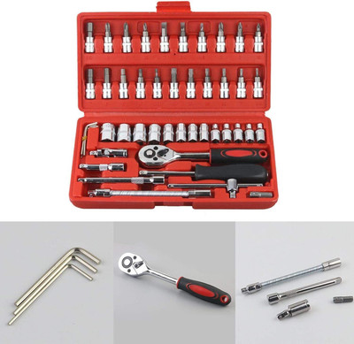 ALCANTARA Multipurpose Tool Kit 46PCS-75 Hand Tool Kit(46 Tools)