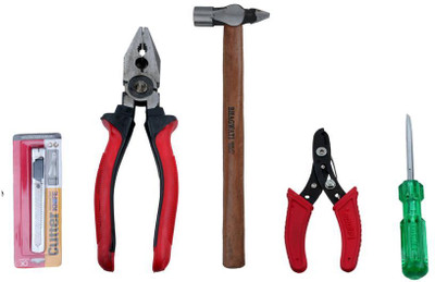 ALYRATOOLS 5-in-1 Essential Hand Tool Kit Hand Tool Kit(5 Tools)
