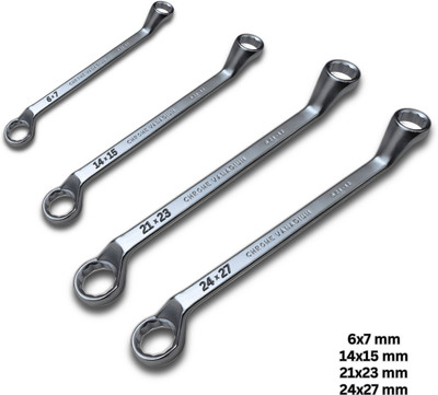 4MECH Deep Offset, Heavy Duty, Professional Quality Hand Tool Kit(4 Tools)