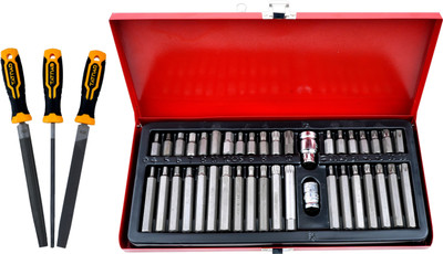 ALYRATOOLS 2-Piece Precision Tool Set with 3-Piece File Set Hand Tool Kit(2 Tools)