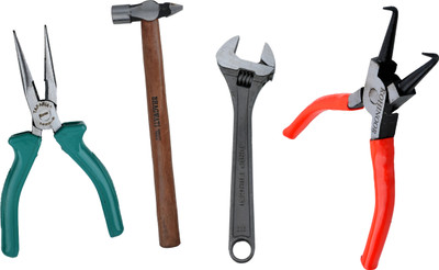 ALYRATOOLS 4 Piece Hand Tool Set 70.N Power & Hand Tool Kit(4 Tools)