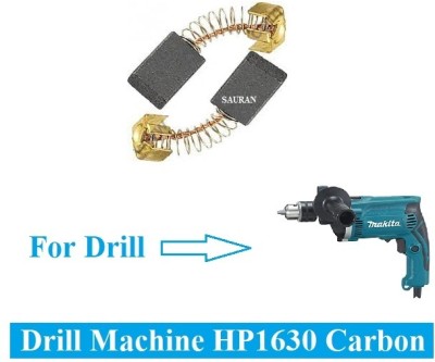 Sauran 2 Set (4 pcs) Carbon For Drill Machine HP1630 Power & Hand Tool Kit(2 Tools)