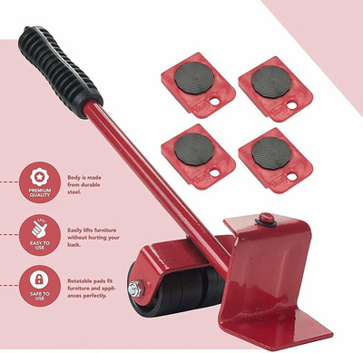 kiama Casters Kits 360 Degree Rotatable Pads for Sofas Refrigerators_86 Hand Tool Kit(5 Tools)
