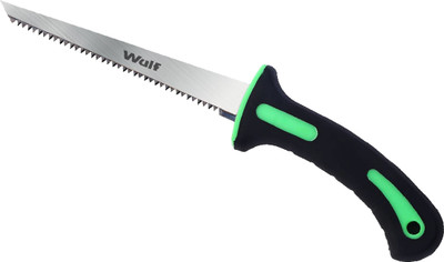 Wulf Wallboard Drywall Jab Saw with Manganese Steel Blade & Rubber Grip Wood Cutting Hand Tool Kit(1 Tools)