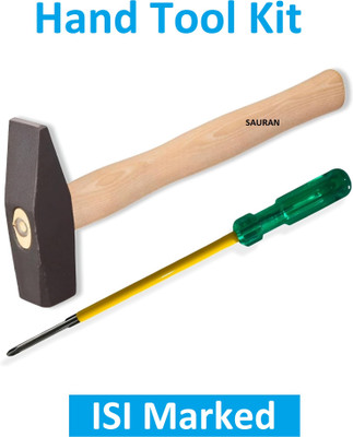 Sauran Pack of 2 ISI Marked Combination Hand Tool Set (KIT45) Hand Tool Kit(2 Tools)