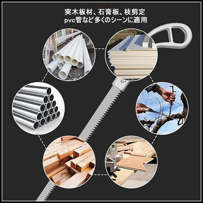 Druidstone Hand Saw, 9 Inch Rugged Blade Hand Saw Hand Tool Kit Hand Tool Kit (1 Tools) Hand Tool Kit(1 Tools)