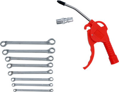 ALYRATOOLS 2-Piece Spanner & Air Blow Gun Tool Kit Hand Tool Kit(2 Tools)