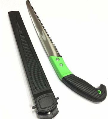 Zwhites Prune Chromium Steel Saw 3 Edge Sharpen Teeth Cutter with Plastic Cover Hand Tool Kit(1 Tools)