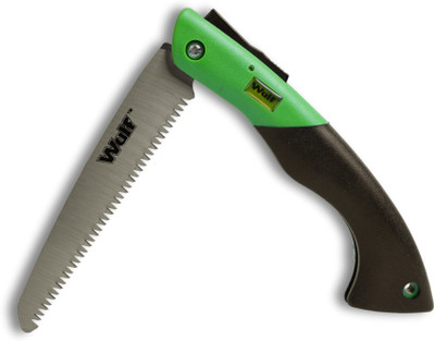 Wulf 8 Inch Heavy Duty Folding Pruning Saw with Hardened Zigzag Teeth & Rubber Handle Hand Tool Kit(1 Tools)