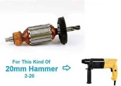 AMGT Armature for 2-20 Hammer 20mm Hammer all type Power & Hand Tool Kit(1 Tools)