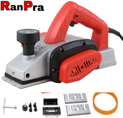 RanPra REDHORSE 82mm Power HEAVY DUTY For wood working 750W Corded Planer FOR WOOD WORKING Corded Planer(1-2 mm)