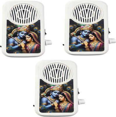 Tool Point Hindu Religious 7 In 1 Radhe Krishna Mantra Machine(PF Krishna-Pack of 3) Prayer Kit