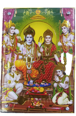 Aarav Enterprises Ram Darbar 7in1 Mantra Device Mantra Chanting box Beautyfull Liting & Sound Prayer Kit