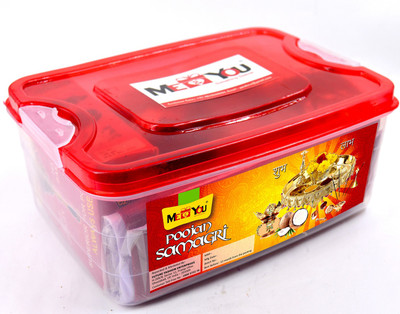 ME&YOU Pooja Items for Navratri special, Garh Parvesh, Kirtan |Special Pooja Kit Prayer Kit