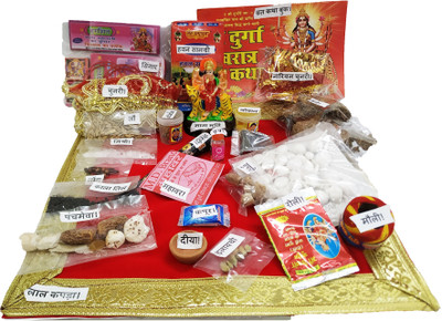 Vrinde NAVRATRI POOJA KIT MURTI PLUS Prayer Kit