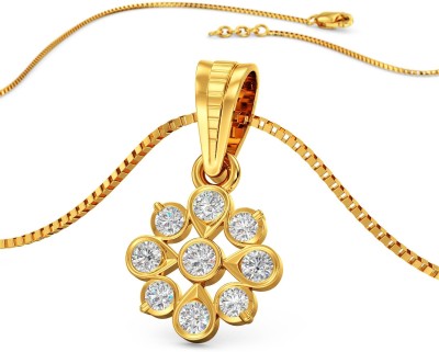 Joyalukkas Exemplary Diamond Pendants 22kt Yellow Gold Pendant