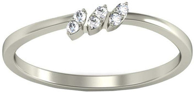 avsar AVR480WB 14kt Cubic Zirconia Yellow Gold ring