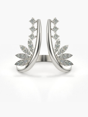 VALANOVA VGR0100A_CWL White 9kt Lab Grown Diamond White Gold ring
