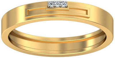 avsar AVR555YB 14kt Cubic Zirconia Yellow Gold ring