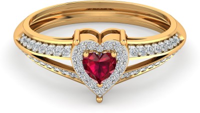 amarta Rl-06029A-M - 15 Splendid Ruby 18kt Diamond Yellow Gold ring