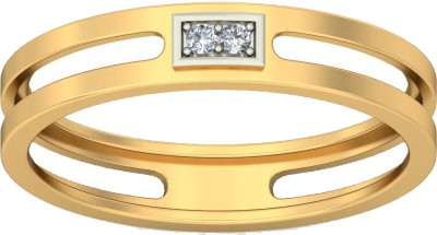 avsar AVR514YBR 14kt Cubic Zirconia Yellow Gold ring