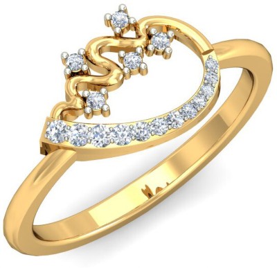 avsar AVR697YA 18kt Diamond Yellow Gold ring